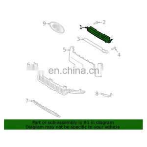 OEM LR132812 Front Radiator Support For Land Rover New Defender 110 2020 Radiator Grille thumbnail-2