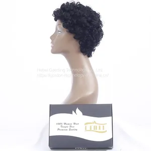 Wholesaler of Short Curly Human Hair Wigs thumbnail-4