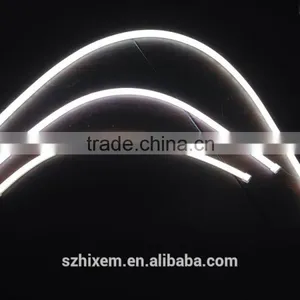 Fleixble 45cm/60cm/90cm White Yellow COB LED DRL Lights for Auto Headlights thumbnail-2