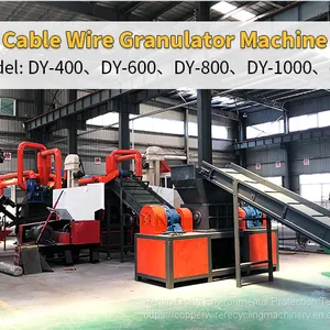 Scrap Cables Wire Granulator Waste Copper/Aluminum Cable Wires Recycling Machine for Sale thumbnail-4