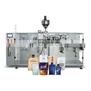 2020 Automatic Zipper Premade Bags Filling Sugar Candy Dried Vegetables Horizontal Packing Machine With 5 Years Warranty thumbnail-1