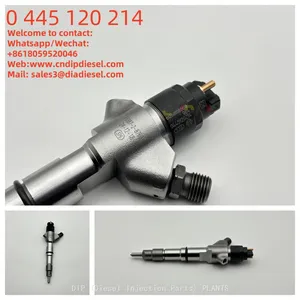 0 445 120 214 Common Rail Spare Parts Injector Genuine Original 0445120214 Bosch Engine System thumbnail-1