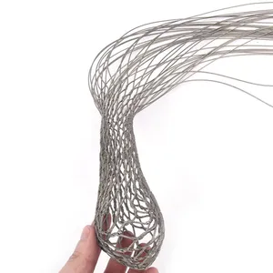 Stainless Steel Rope Mesh for Backpack and Bag Anti Falling Dropring Mesh Inox Cable Net Anti-theft Black Oxide Rope Netting thumbnail-5