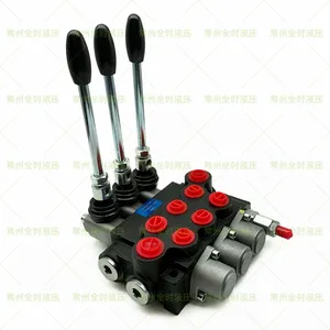 P40 Hydraulic Multi-way Valve 1P40 2P40 3P40 4P40 5P40 6P40 7P40 Integral Multi-way Directional Valve for Sanitation Vehicles thumbnail-3