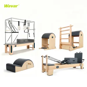 Wavar Commercial Pilates Reformer 5-Piece Set | Complete Studio Equipment Package thumbnail-2