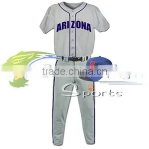 Cheap Sublimation Team Baseball Uniforms Design, Fashion Infant Custom Sublimated Baseball Jersey thumbnail-2