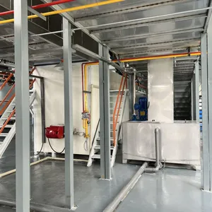 Environmental Friendly Powder Coating Line With High Recovery for Large Cabinets thumbnail-4