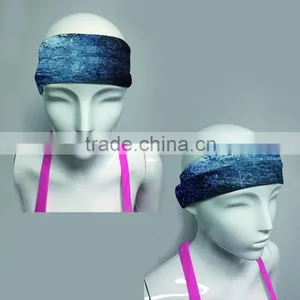 Latest Women Volleyball Sport Decorative Headband Fancy Design Hairband, Fashion Sports Lycra Headband for Sport thumbnail-3