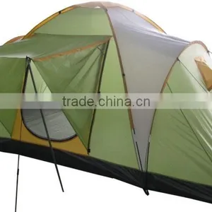 Single Layer Family Camping Tent 3 Room Tent thumbnail-1
