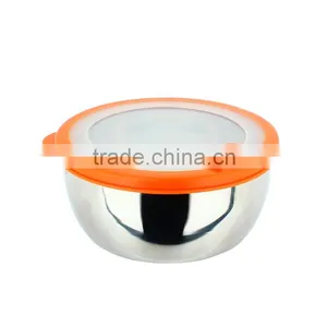 Home Garden Tableware Series Keep Food Fresh Stainless Steel Container Food Bowl for Picnic Party thumbnail-4