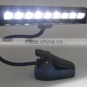 63LM 9 LED Clip On Black Flexible Gooseneck Orchestra Music Stand Lamp thumbnail-4