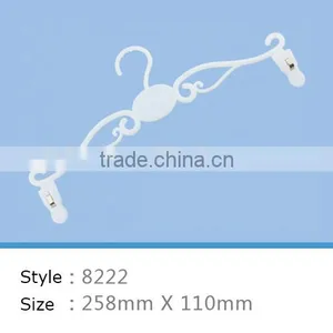 Wholesale Fashion Design Plastic Clothes Hanger for Underwear and Bra thumbnail-1