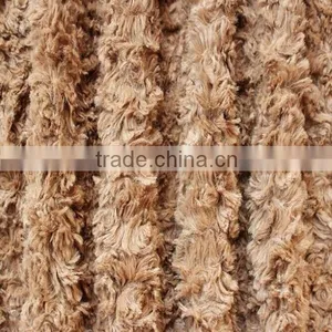 100% Polyester Plaid Fleece Fabric thumbnail-1