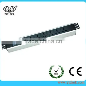 1.5U 10A 19'' Standard Universal Type PDU Power Distribution Unit thumbnail-1