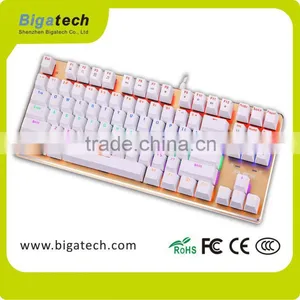 2016 New Keyboard 87 Key Best Programmable Led Backlit Gaming Mechanical Keyboard thumbnail-5