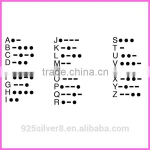 Gold Filled Necklace Hidden Message Morse Code Love Necklace Set Jewelry Gold thumbnail-3