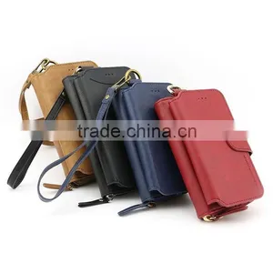 2015 New Arrivals Trading Wallet Purse Leather Case for Iphone 6 thumbnail-4