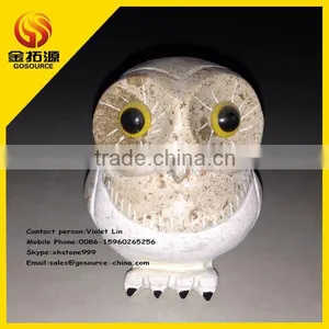Stone Owl Sculptures thumbnail-1