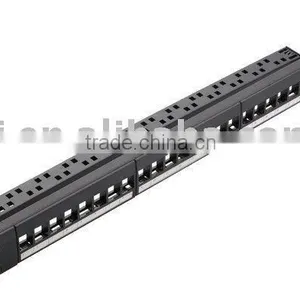 1U 24port Patch Panel for 19''rack Mount thumbnail-1