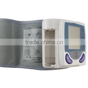 Automatic Digital Wrist Blood Pressure Monitor Heart Beat Rate Pulse Meter thumbnail-2