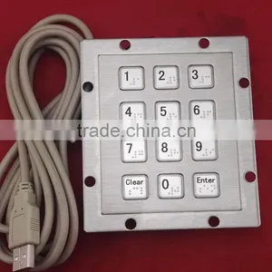 Supplier Fashion 3x4 Metal Keypad thumbnail-5