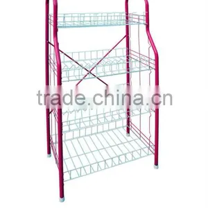 Deluxe 4-Tier Metal Kitchen Dish Holder Stand thumbnail-1