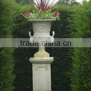 Artificial Sandtone Flower Pots Pillar thumbnail-5