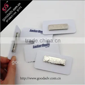 Made in China High Quality Plastic Plate Magnetic Button Badge thumbnail-1
