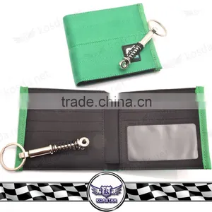 JDM SUPPLY GREEN WALLET , UNISEX RACING STRAP WALLET thumbnail-2