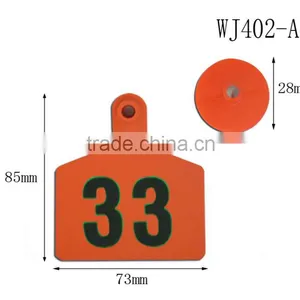 WJ402-A Laser Printing Blue Cow Ear Mark thumbnail-4