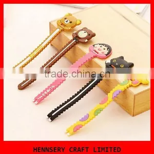 Customized Shape and Logo Soft Pvc Rubber Earphone Winder thumbnail-1