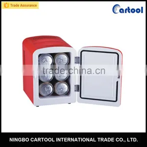 Mini Car Fridge Cooler Warmer Mini Bottle Cooler Mini Fridge thumbnail-3