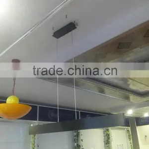 30w Black 3000k Warm White 1000mm Slim Pendant Linear thumbnail-4