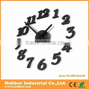 Diy Sticker Wall Clock With EVA Material thumbnail-2