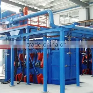 Catenary Conveyor Sandblasting Machine for Hardware Finish Pretreatment thumbnail-6