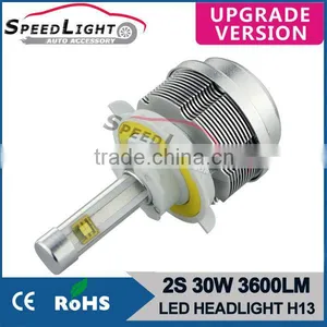 Speedlight Upgrad Version 30W 3600LM 2S Car LED Headlight Bulbs thumbnail-1