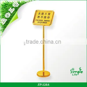 Lobby Slant Sign Stand thumbnail-1