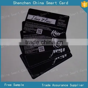 4C Printing Discount Membership PVC Card With Serial Barcode Number thumbnail-3