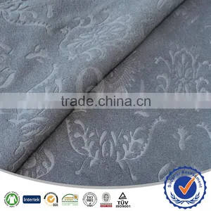 Embossed Flower Pattern Fabric Tweed Upholstery Lastest Sofa Fabrics thumbnail-1
