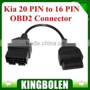 2015 Free Shipping K-ia 20 PIN to 16 PIN OBD1 to OBD2 Connect Cable K-ia 20PIN Car Diagnostic Tool Cable thumbnail-1