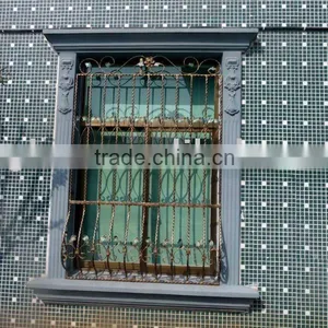 Top-selling Handmade Forged Modern Iron Window Railing Grill thumbnail-1