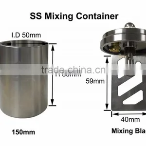 Compact Vacuum Mixer (150 / 500ml ) With Vibration Stage & Two Containers - MSK-SFM-7 thumbnail-3