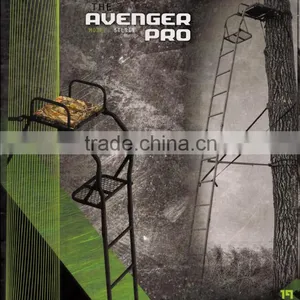 Black Steel Hunting Tree Stand thumbnail-1