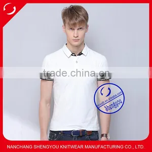 Custom Wholesale China100 Cotton Plain Mens Polo Shirts thumbnail-1