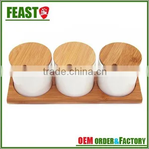 2015 Hot Selling White Ceramic Jars With Lids thumbnail-1