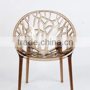 Factory Wholesale PC Plastic Living Room Leisure Chairs 1336 thumbnail-1