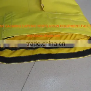 Tunnel and Mining Blower Ventilation Air Duct With Zipper and Velcro Coupling thumbnail-2