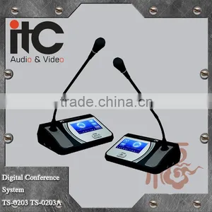 ITC TS Series Electronics Table Card Touch Screen Desktop Conference Microphone Prices thumbnail-1