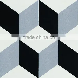 200*200mm Black Color Customized Ceramic Kitchen Tile Bathroom Wall Tile thumbnail-3