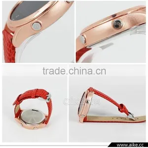 2016 Newest Bluetooth 4.0 IOS&Android Round Smart Watch With SOS Call/G-sensor for Apple Iphone 6plus/6 Samsung S6 Edge/S5 Quality Choice thumbnail-5